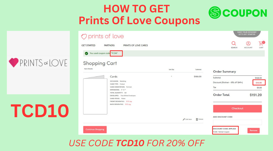 Prints of Love Coupon Codes