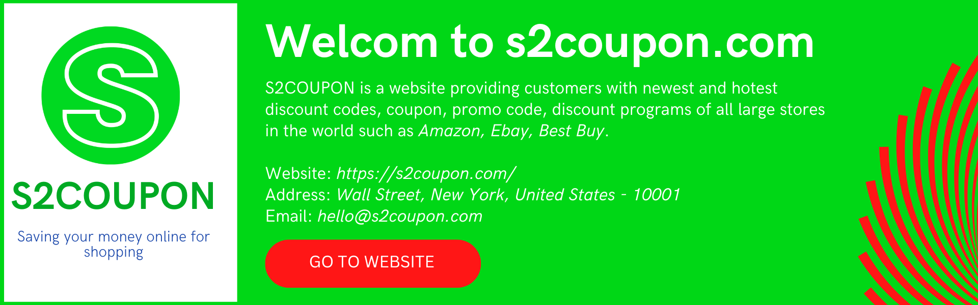 S2COUPON – Saving your money online for shopping