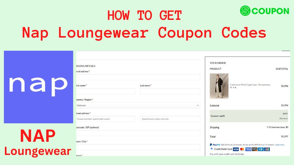 Nap Loungewear Coupon Codes